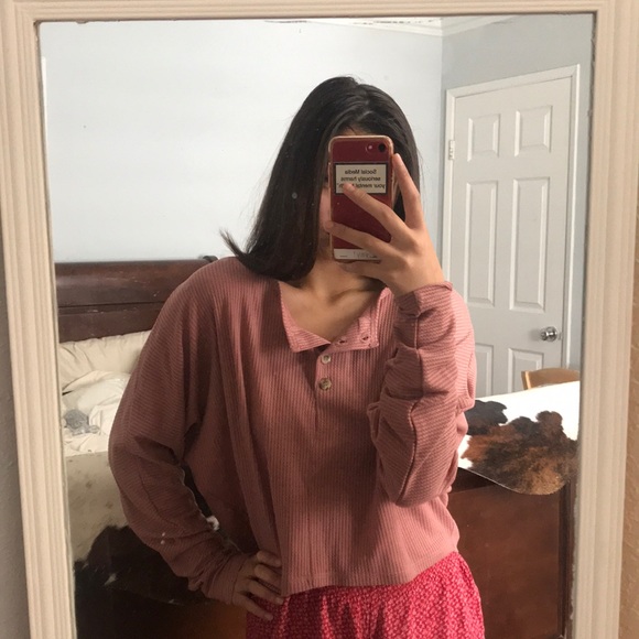 Urban Outfitters Tops - waffle long sleeve